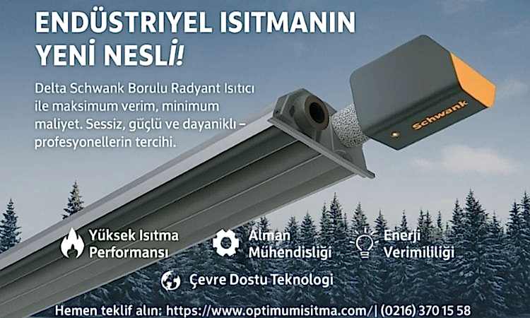 endüstriyel radyant ısıtma sistemleri